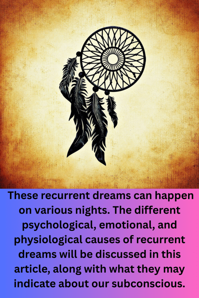 Have Recurring Dreams on Different Nights