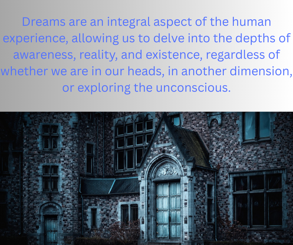 Dreams are an integral 1