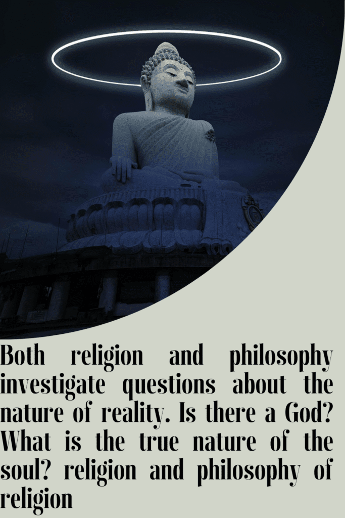 religion and philosophy of religion