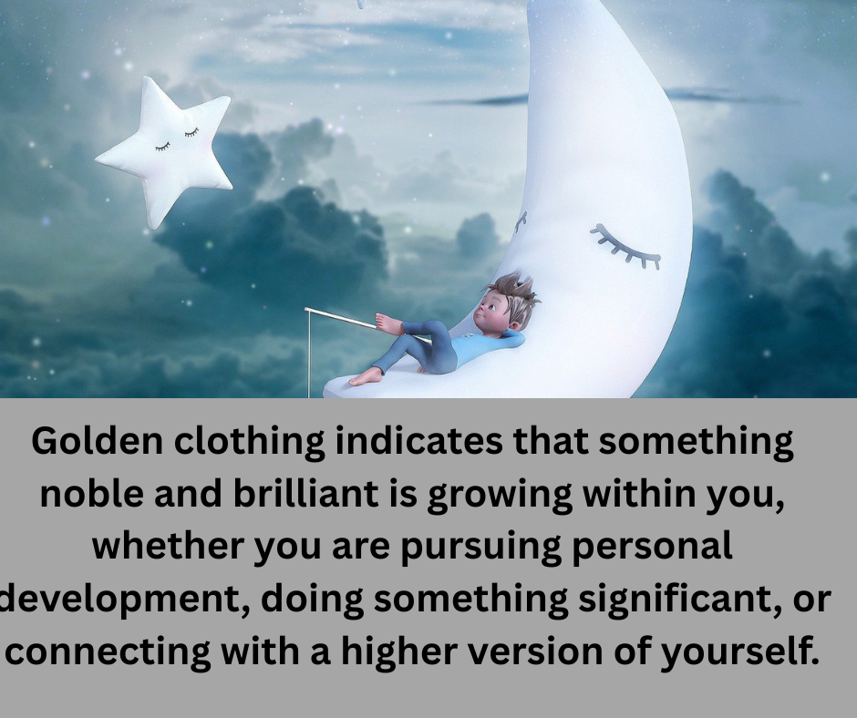 Golden clothing indicates 1