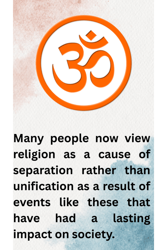 Religion Viewed as Being Bad