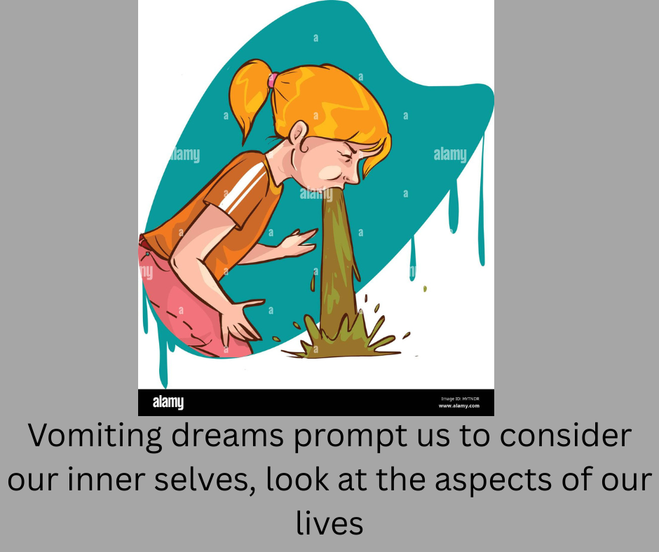Meaning of Vomiting in a Dream