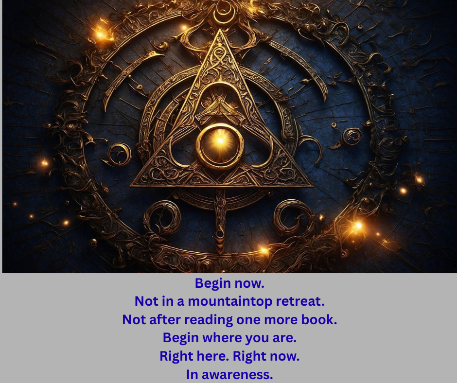 First Step on a Spiritual Path
