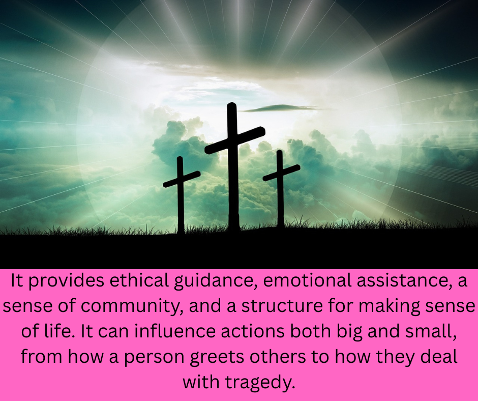 How religion influence human behavior
