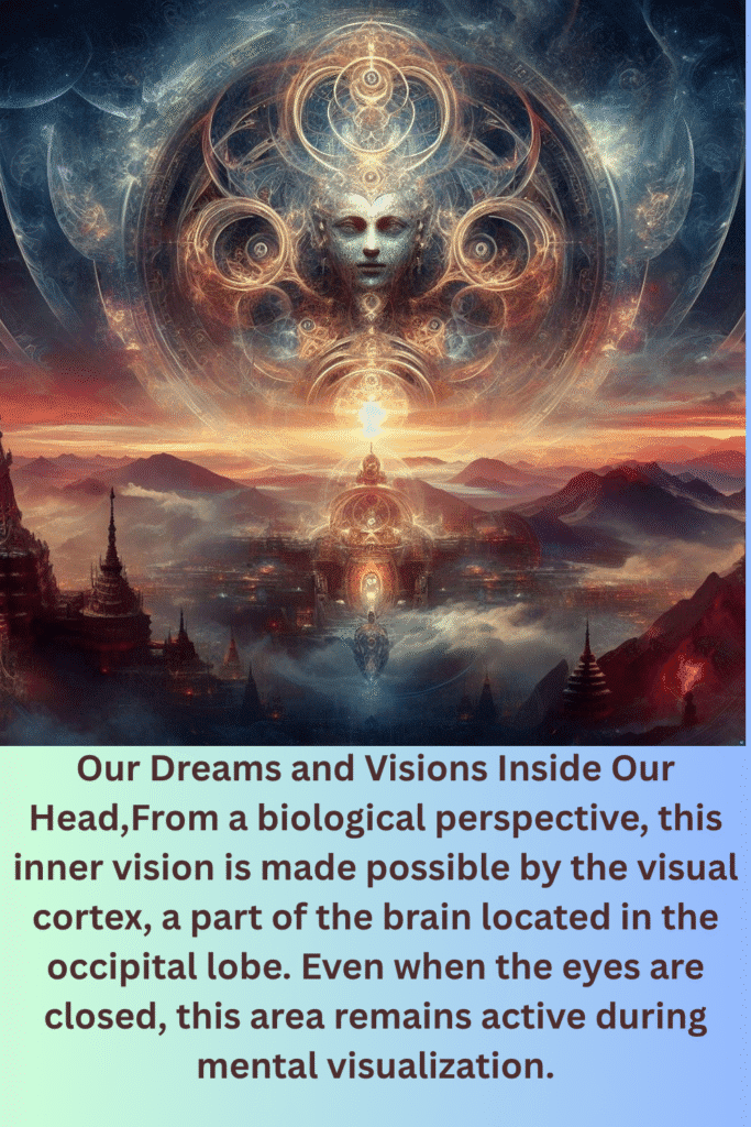 Our Dreams and Visions Inside Our Head