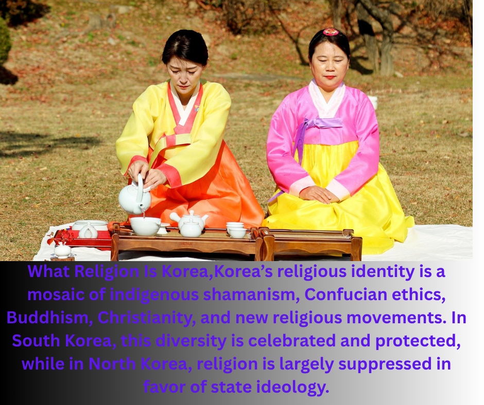 What Religion Is Korea