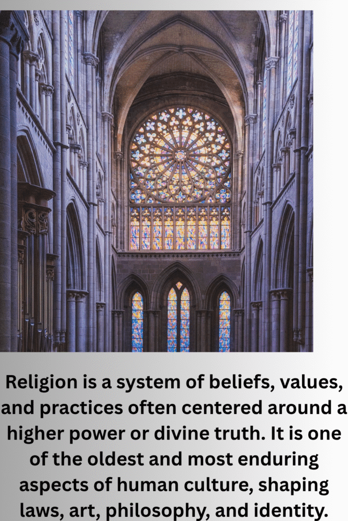 Important to Society Science or Religion