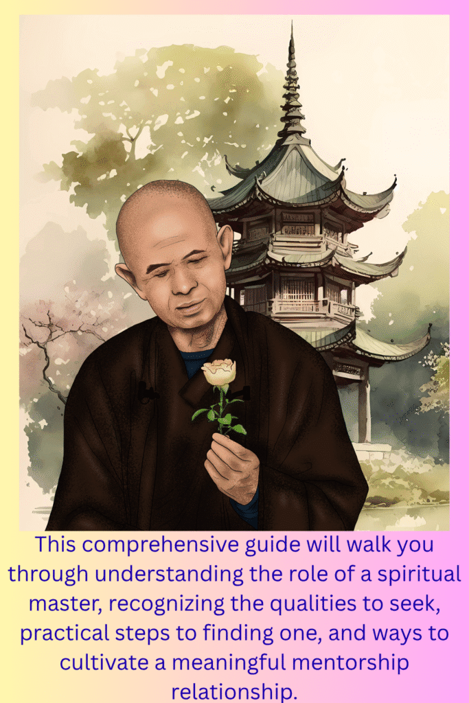 Find a Spiritual Master/Mentor