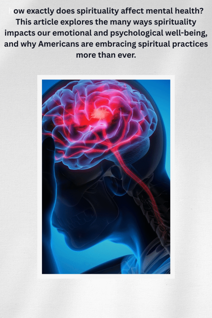 spirituality affect mental health